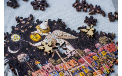 DaVici Holzpuzzle „Sternenhimmel“