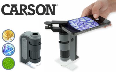 Taschenmikroskope von Carson bringen dich nah ans Geschehen